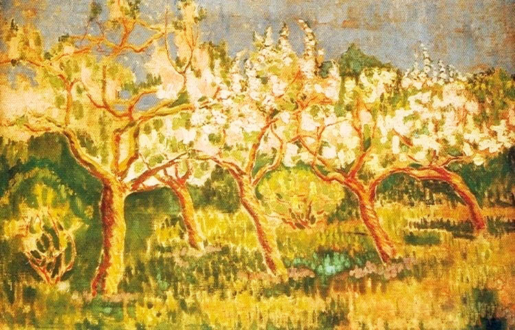 «Квітучі дерева». 1910-і рр. Полотно, олія